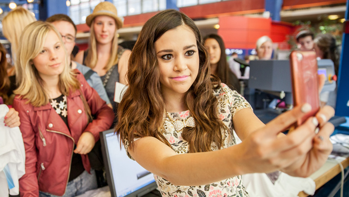 Megan Nicole bei den VideoDays Megan Nicole bei den VideoDays