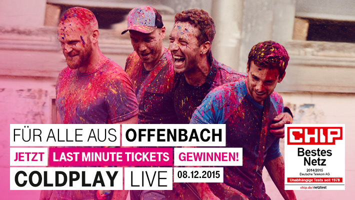 Last Minute zu Coldplay