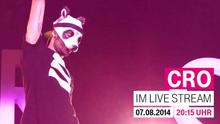 Cro im Live Stream vom Dach