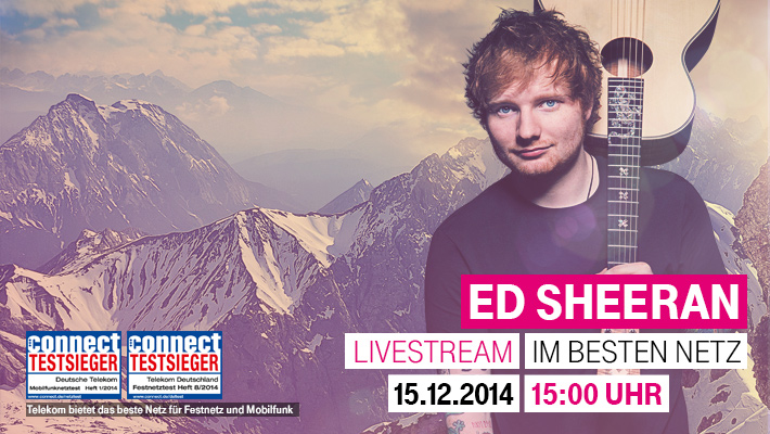 Ed Sheeran live auf der Zugspitze Ed Sheeran live auf der Zugspitze