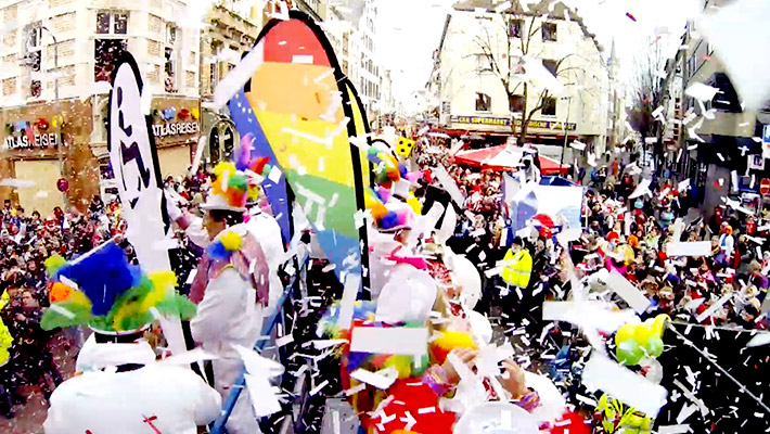 Alaaf über die Grenzen Kölns: Der Rosenmontagszug mit Kasalla im 360°- Stream Alaaf über die Grenzen Kölns: Der Rosenmontagszug mit Kasalla im 360°- Stream