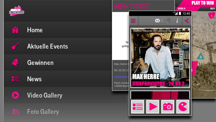Street Gigs to go – Die neue App für Android! Street Gigs to go – Die neue App für Android!