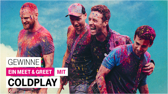 Mit Tell-a-Friend Coldplay treffen