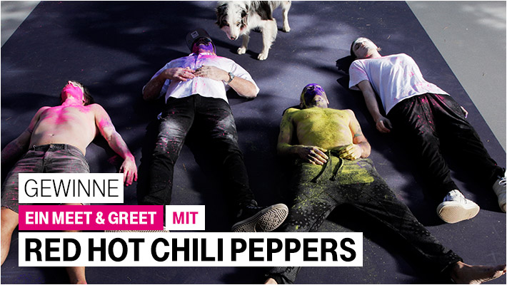 Trefft die Red Hot Chili Peppers hautnah